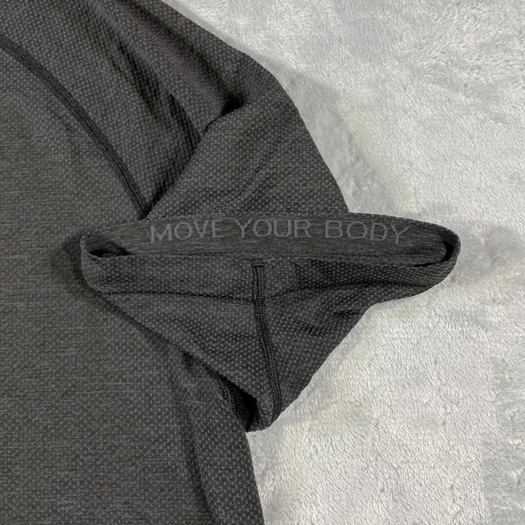 Lululemon Polo Shirt Men XL Black Lightweight Preppy Casual Short‎ Sleeve - Picture 9 of 11